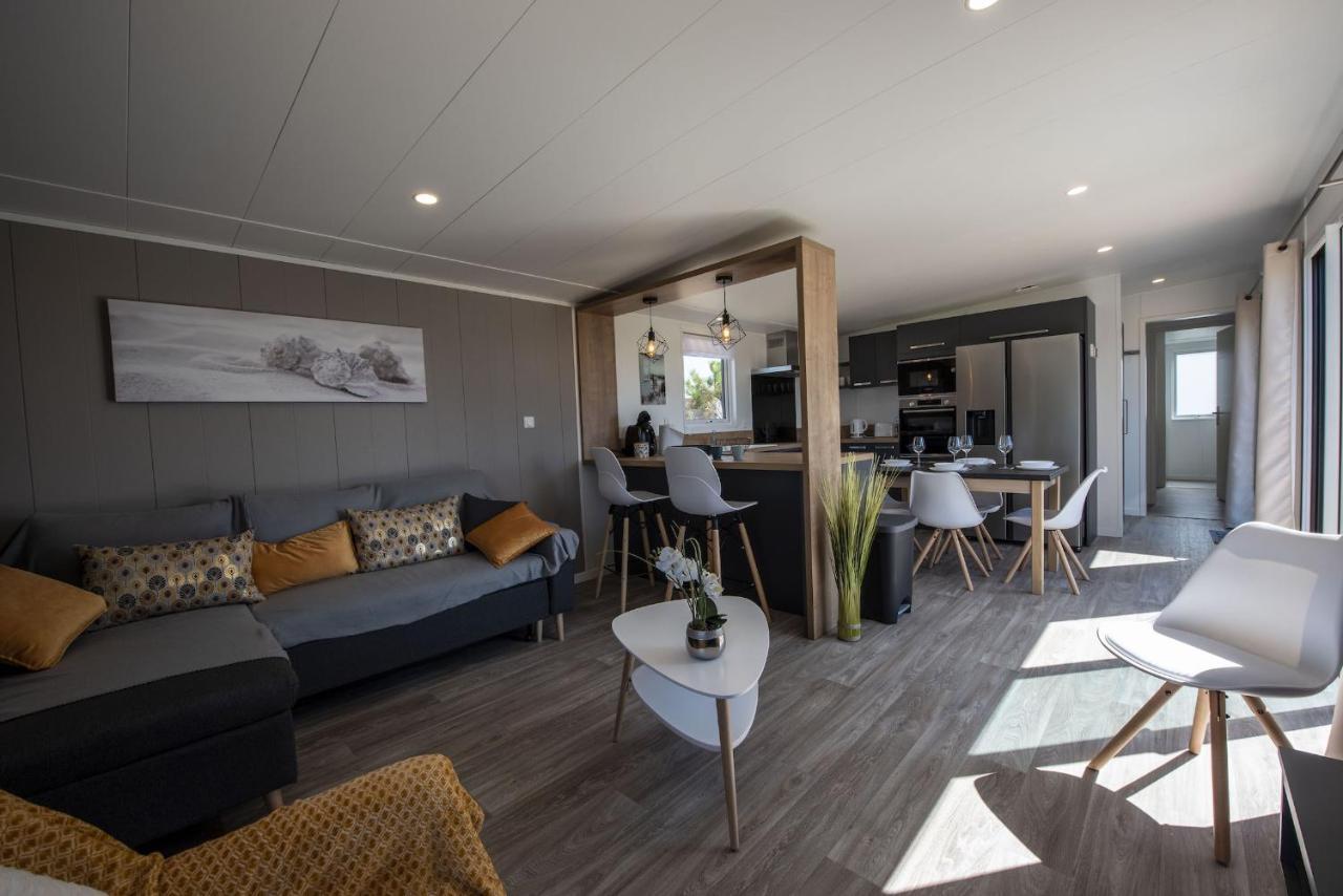 Chalet Pour 6 Dans Un Domaine Avec Piscine Brétignolles-sur-Mer المظهر الخارجي الصورة