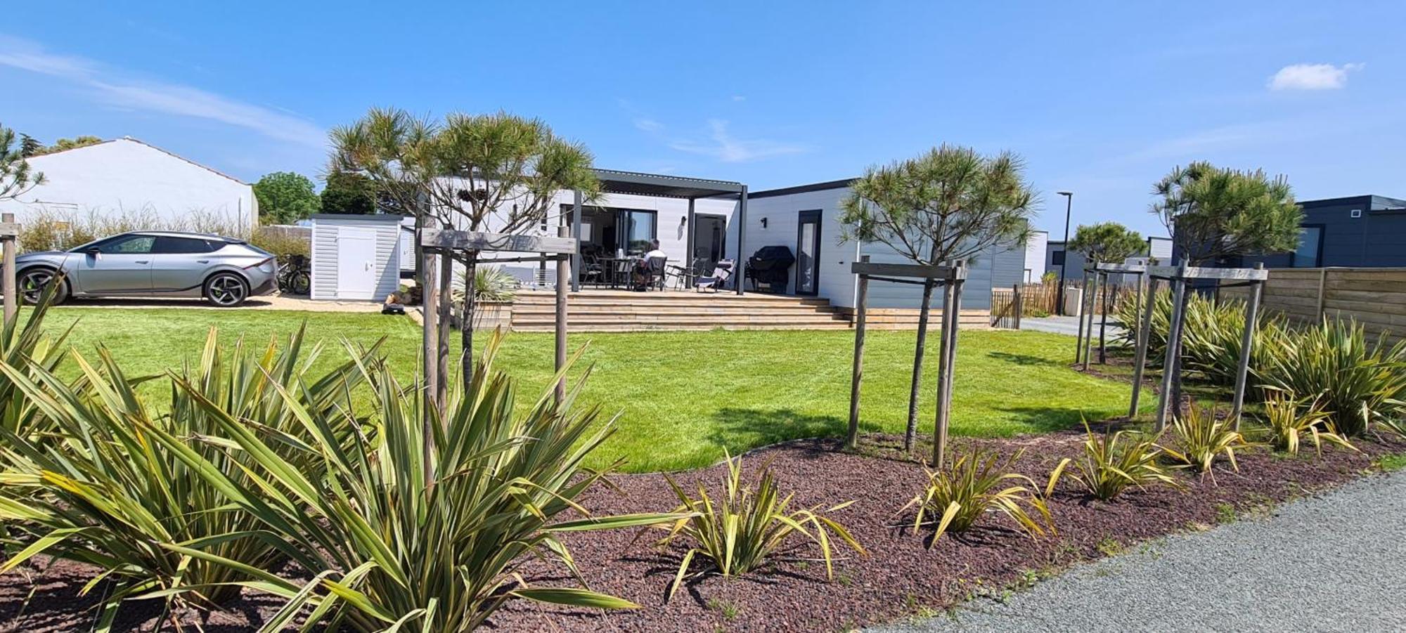 Chalet Pour 6 Dans Un Domaine Avec Piscine Brétignolles-sur-Mer المظهر الخارجي الصورة